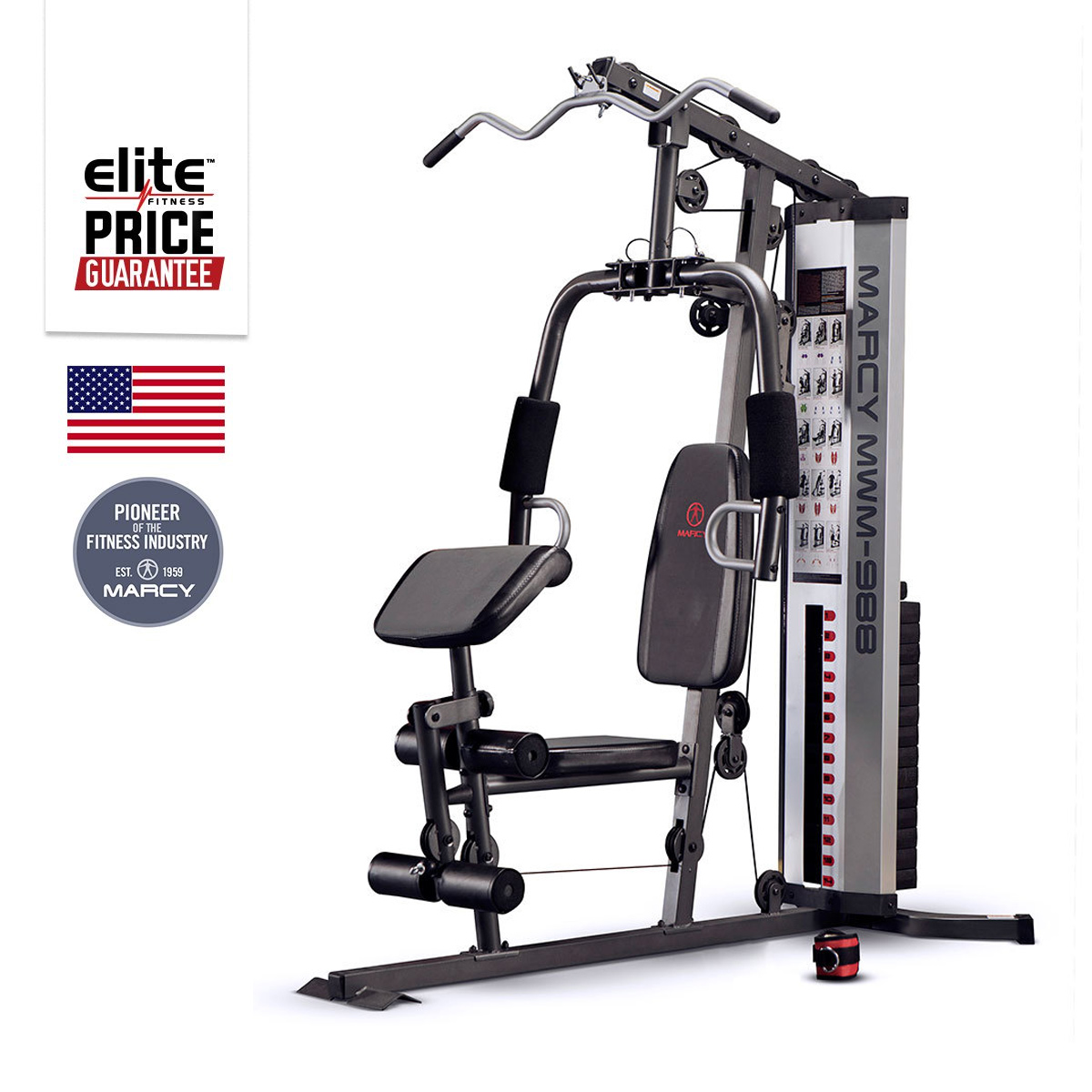 MWM988 Home Gym 150LB Stack