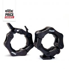 Oympic Black Jaw Collars 50MM (Pair)